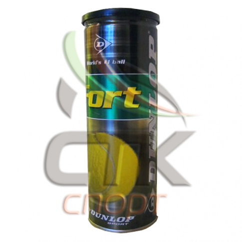 Мяч для большого тенниса в тубе 3 шт.