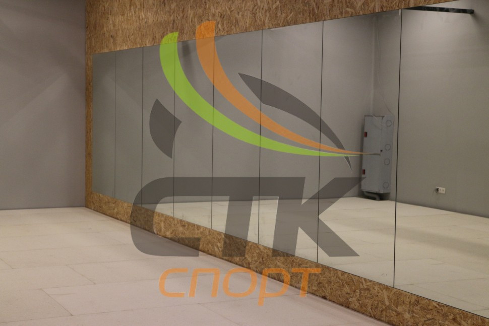 Зеркало 1м х 2м х 0,04м (с пленкой и креплением)