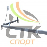 Консоль для шестов и канатов на 3 элемента с лебёдкой