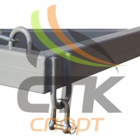 Консоль для шестов и канатов на 3 элемента с лебёдкой