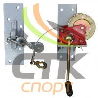 Консоль для шестов и канатов на 3 элемента с лебёдкой