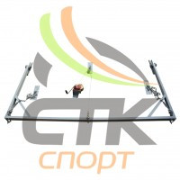 Консоль для шестов и канатов на 3 элемента с лебёдкой