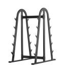 Подставка для грифов (ЧЁРНЫЙ) BRONZE GYM H-039