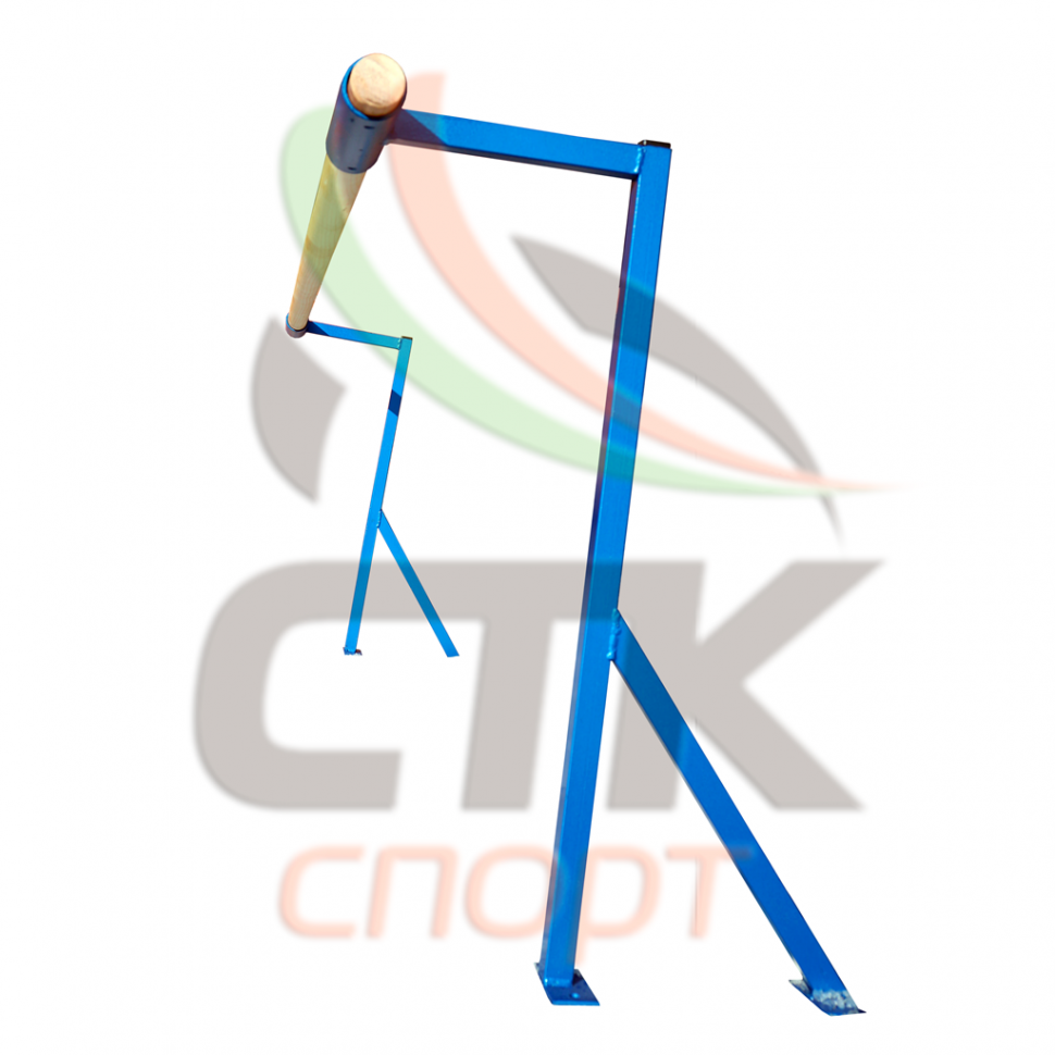 Хореографический станок однорядный (напольный) деревянный (длина 2 м)