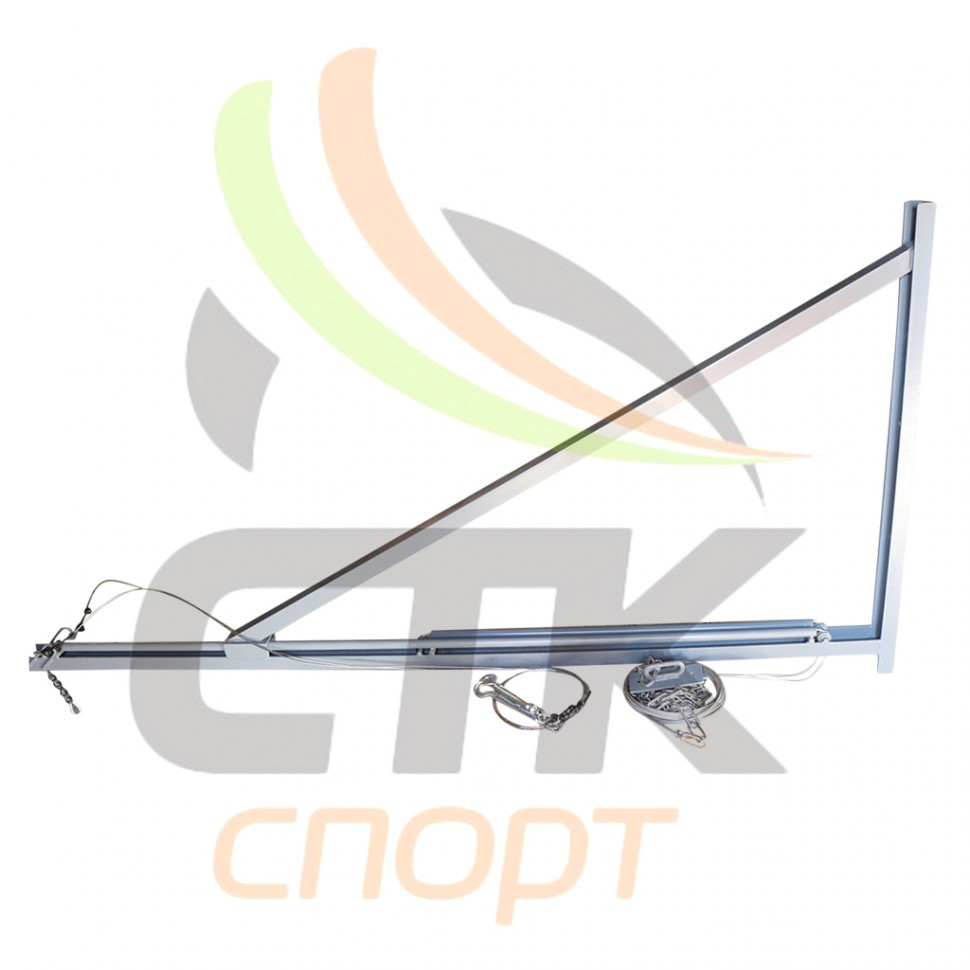 Консоль для гимнастических колец настенная с блочной подвеской