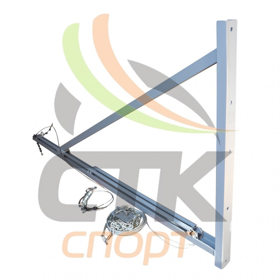 Консоль для гимнастических колец настенная с блочной подвеской