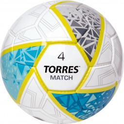 Мяч футбольный TORRES Match № 4