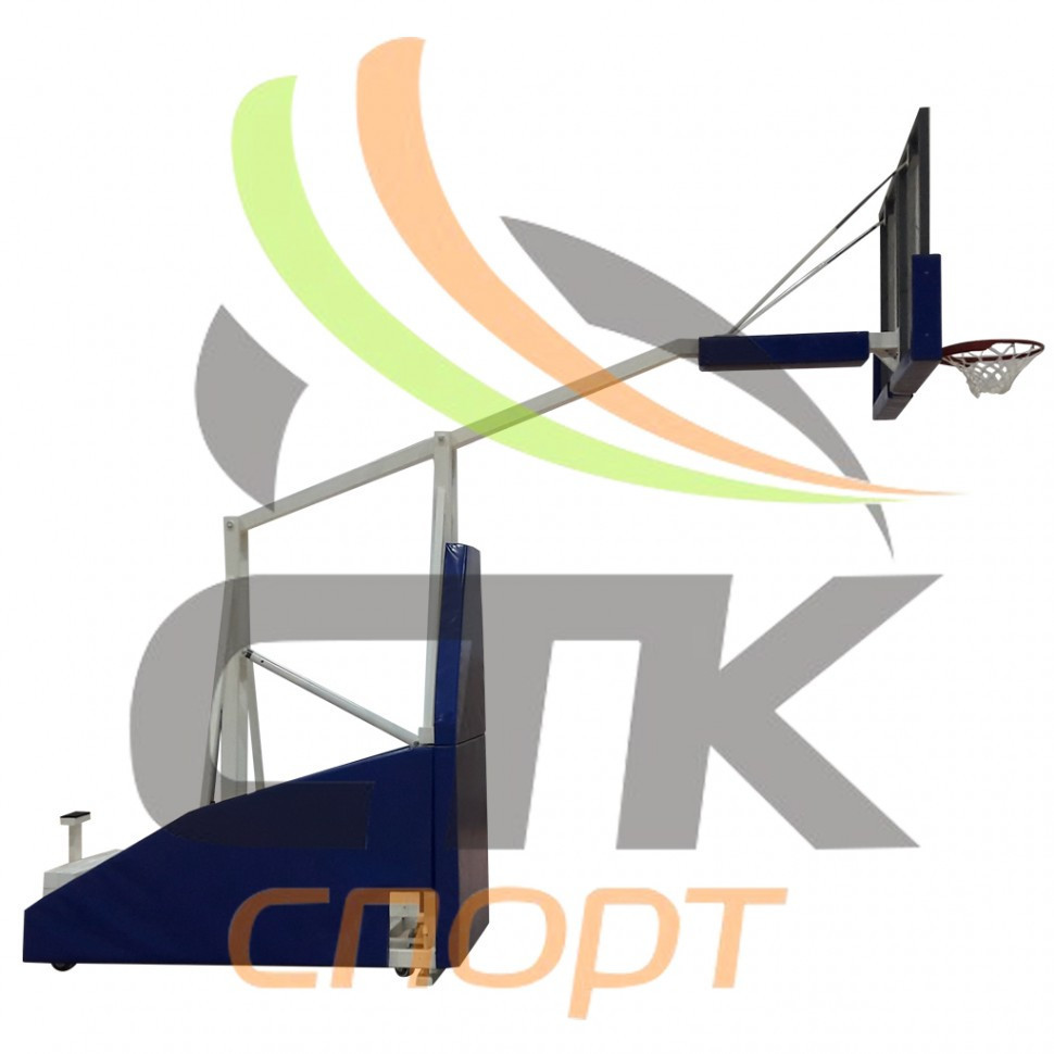 Профессиональная стойка баскетбольная щит - вылет 2,25м