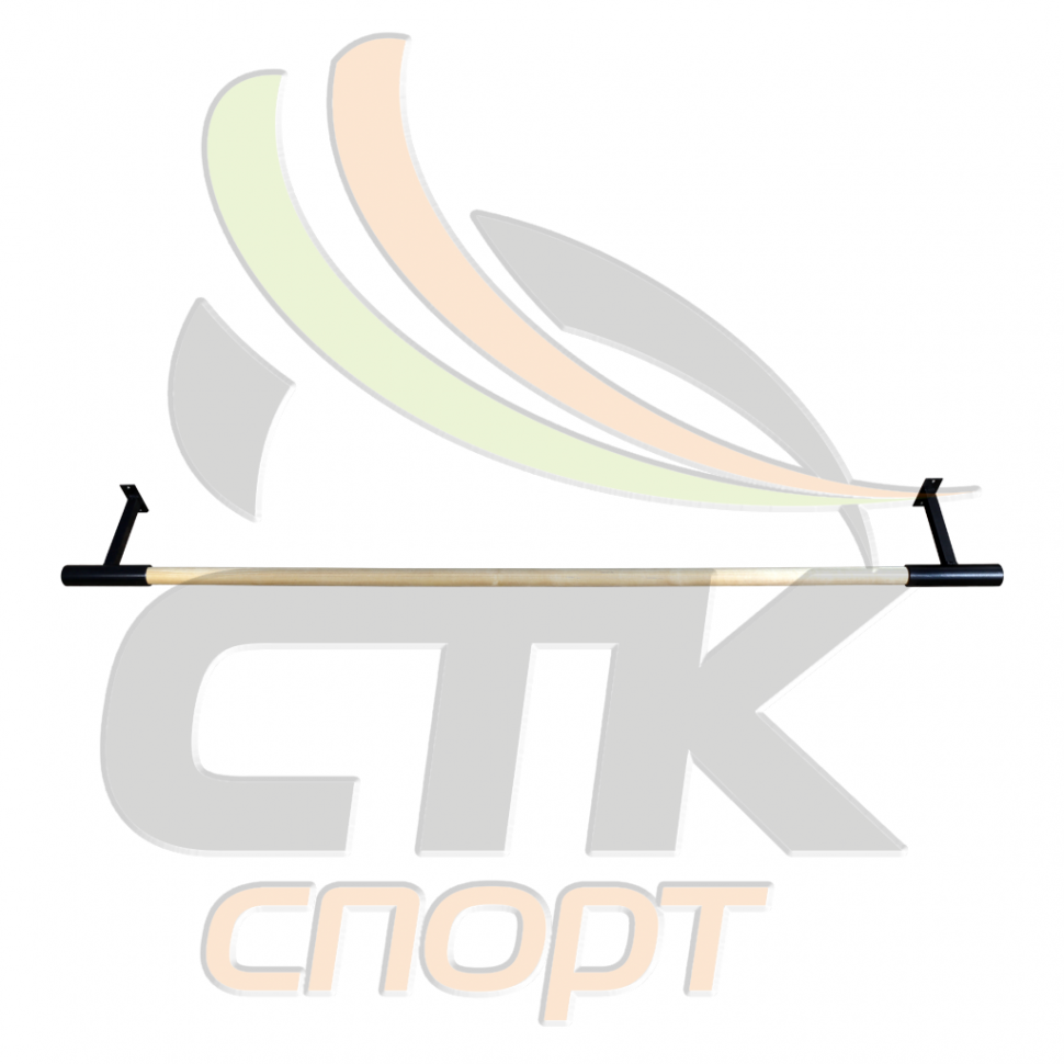 Хореографический станок однорядный (настенный)  деревянный (длина 2 м)