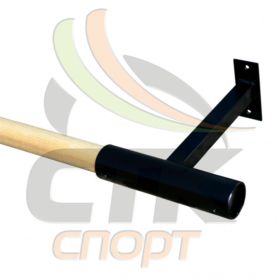 Хореографический станок однорядный (настенный)  деревянный (длина 2 м)