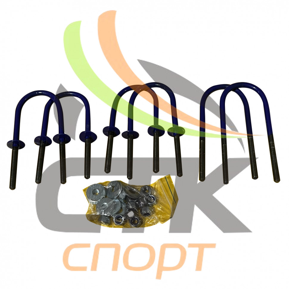 Консоль пристенная для каната, шеста, на 4 элемента