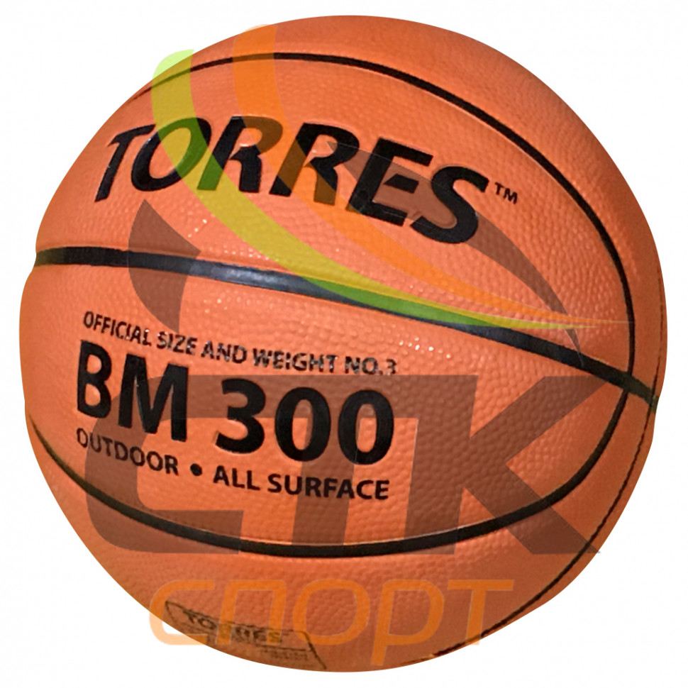 Мяч баскетбольный TORRES BM300 №3