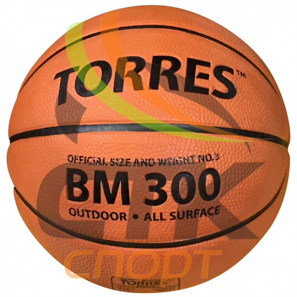 Мяч баскетбольный TORRES BM300 № 3