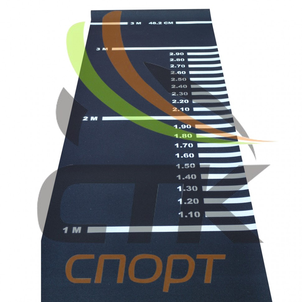 Дорожка разметочная для прыжков в длину с места 1250 х 4100 х 8мм