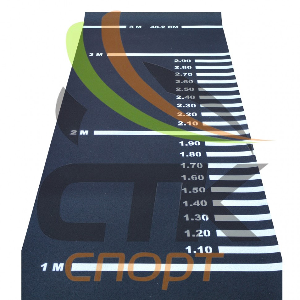 Дорожка разметочная для прыжков в длину с места 1250 х 4100 х 8мм