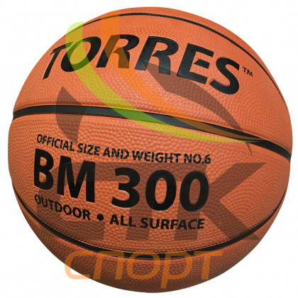 Мяч баскетбольный TORRES BM300 № 6