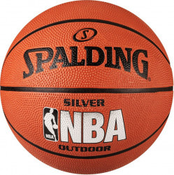 Мяч баскетболбный SPALDING NBA Silver Series Outdoor № 5