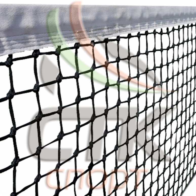 Сетка для большого тенниса нить ф2,8 мм профессиональная черная