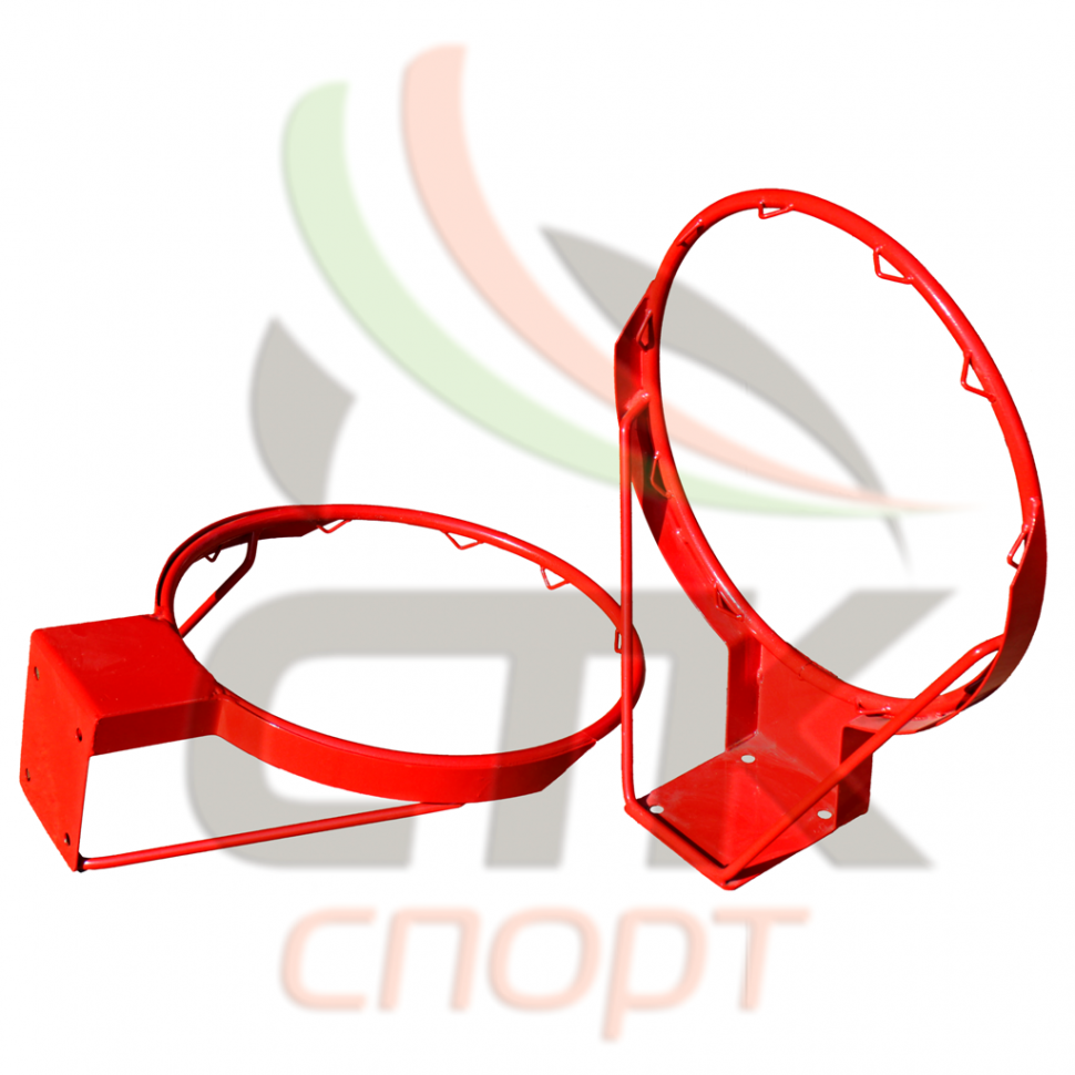 Кольцо баскетбольное антивандальное без цепей