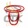 Кольцо баскетбольное №3 ф295мм с сеткой