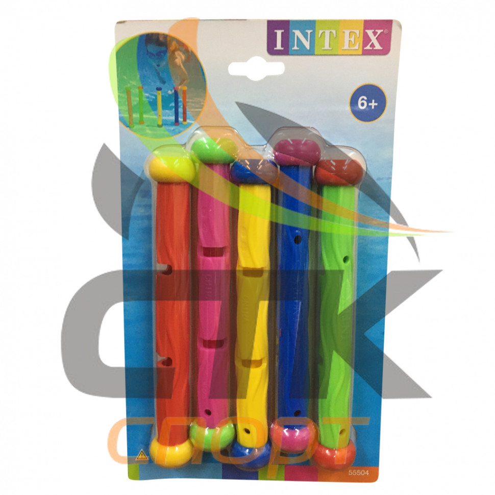 Тонущие игрушки "Подводные палочки" 5 шт.