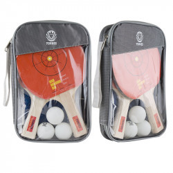 Набор для настольного тенниса TORRES Control 10 2 ракетки и 3 мяча, сетка, метал. стойки