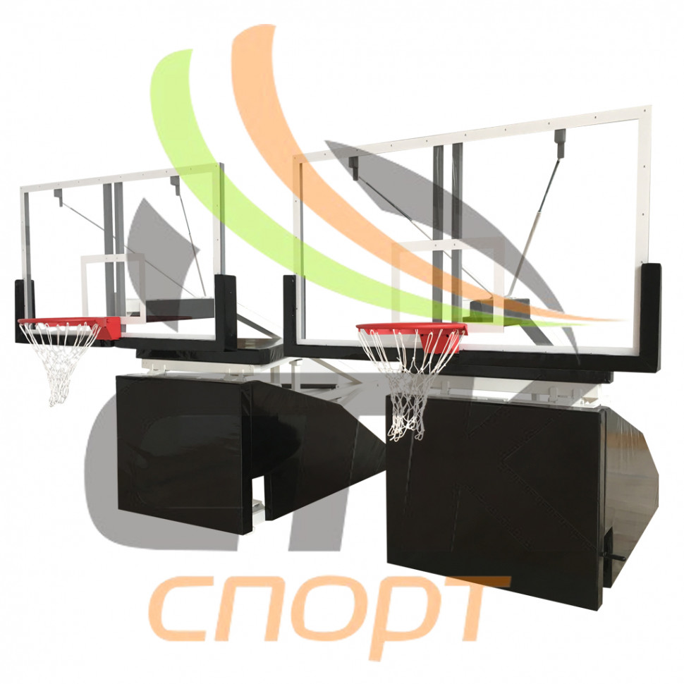 Профессиональная стойка баскетбольная щит - вылет 3,25м