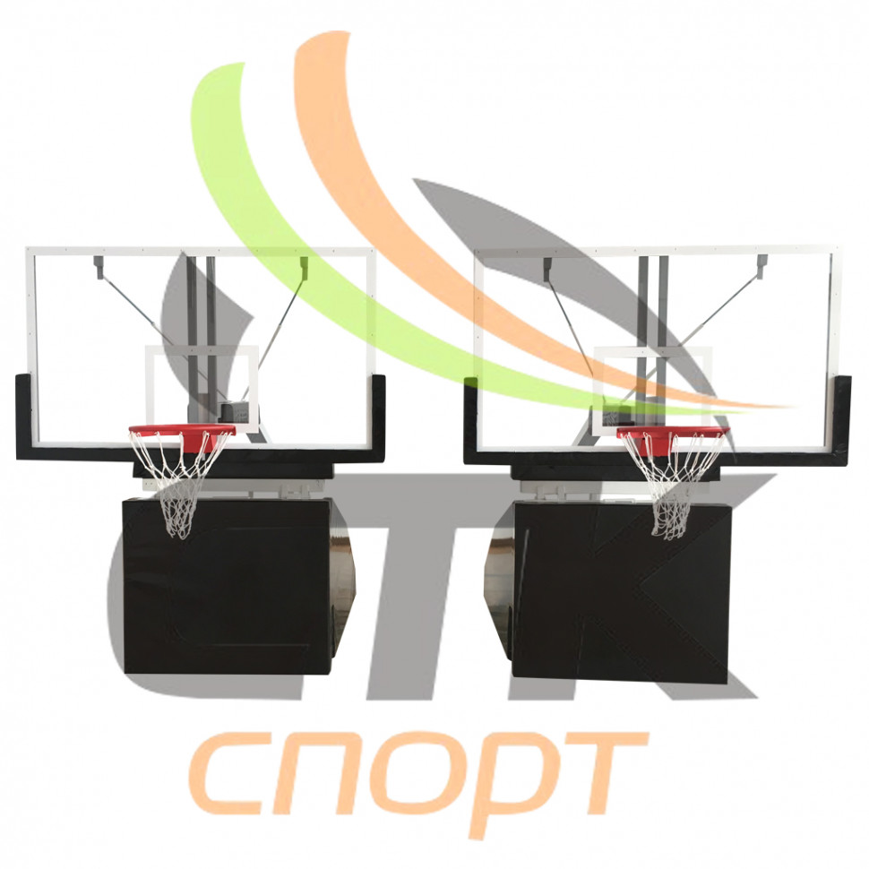 Профессиональная стойка баскетбольная щит - вылет 3,25м