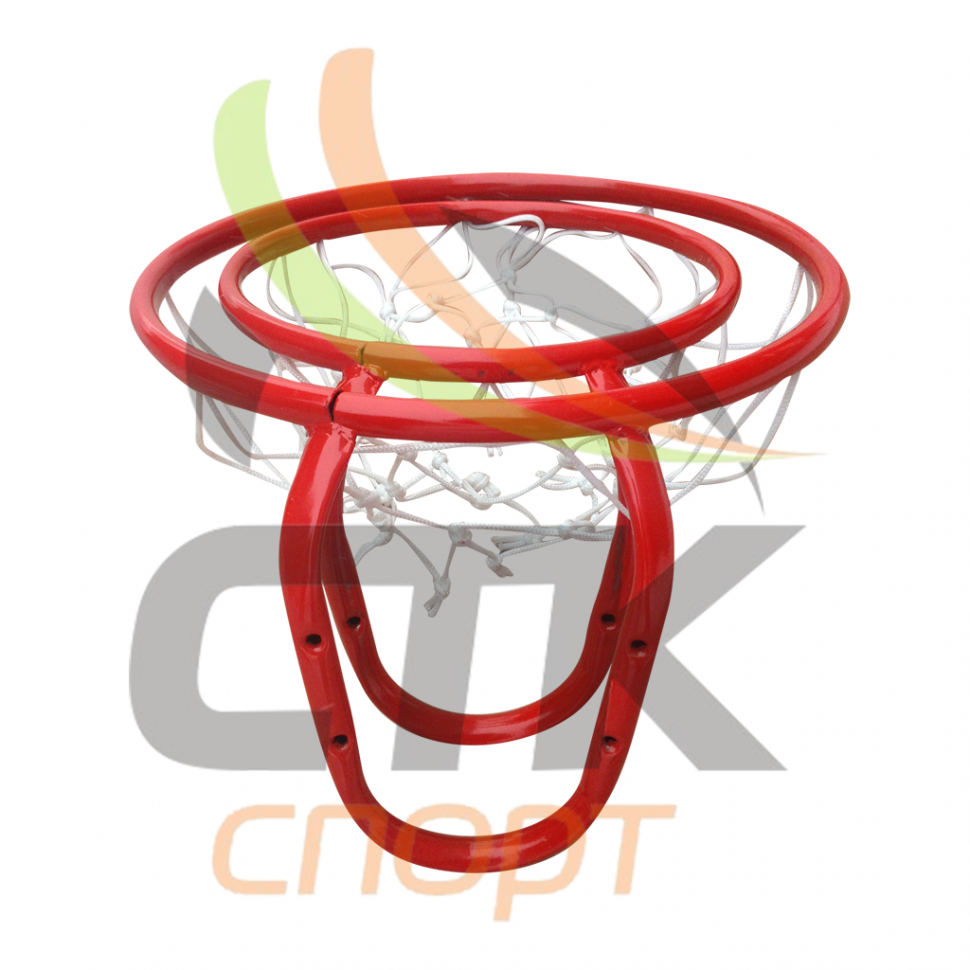Кольцо баскетбольное №5 ф380мм с сеткой
