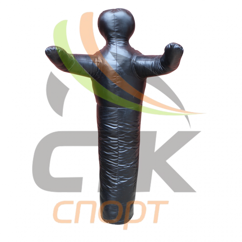 Манекен для борьбы кожаный одноногий