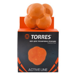 Мяч для тренировки реакции TORRES Reaction ball 8 см