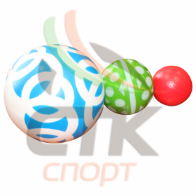 Мяч резиновый надутый