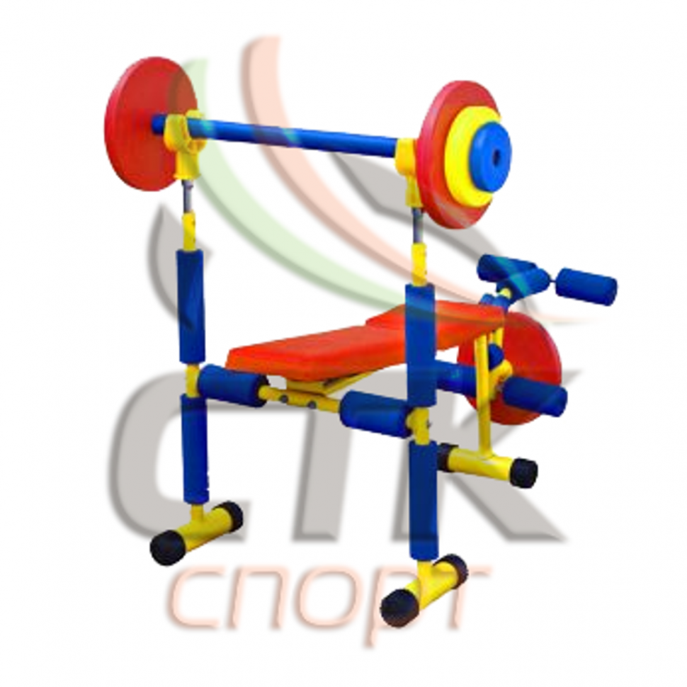 Универсальная скамья для жима тренажер детский