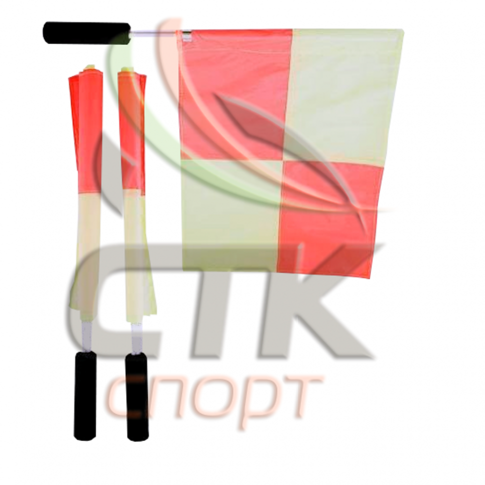Флажок судейский (комплект 2шт.) купить в интернет-магазине СТК-спорт