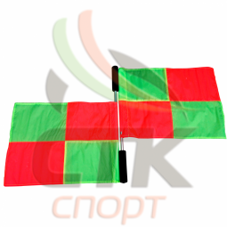 Флажок судейский (комплект 2шт.)