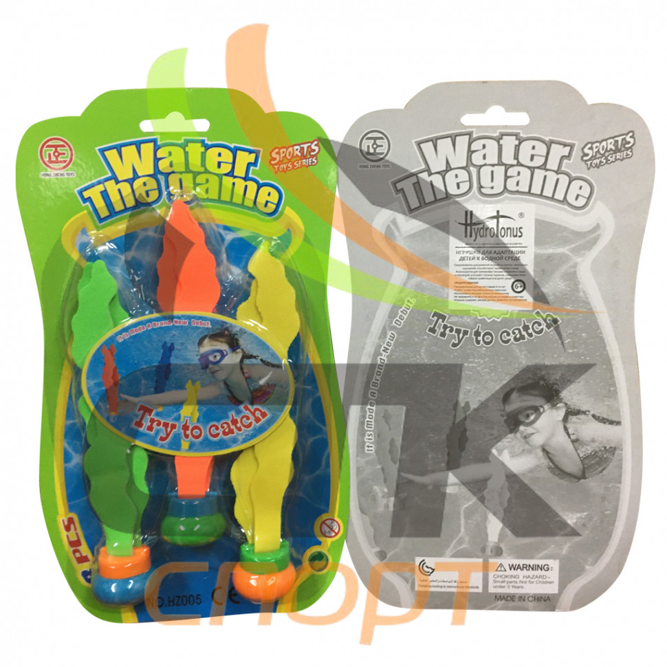 Тонущие игрушки "Водоросли" 3 шт.