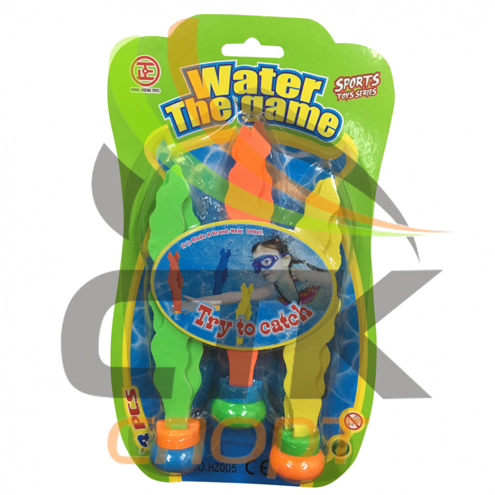 Тонущие игрушки "Водоросли" 3 шт.