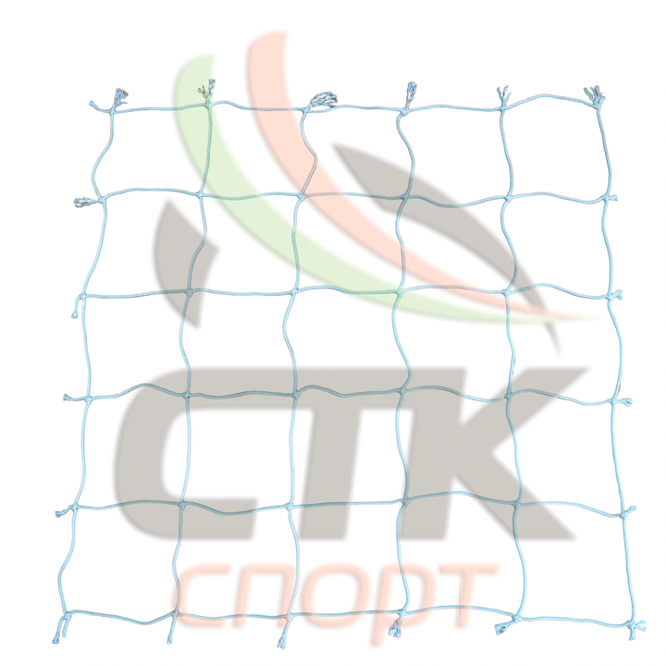 Сетка гашения гандбол и мини-футбол нить ф2,2 мм ячейка 100х100 мм