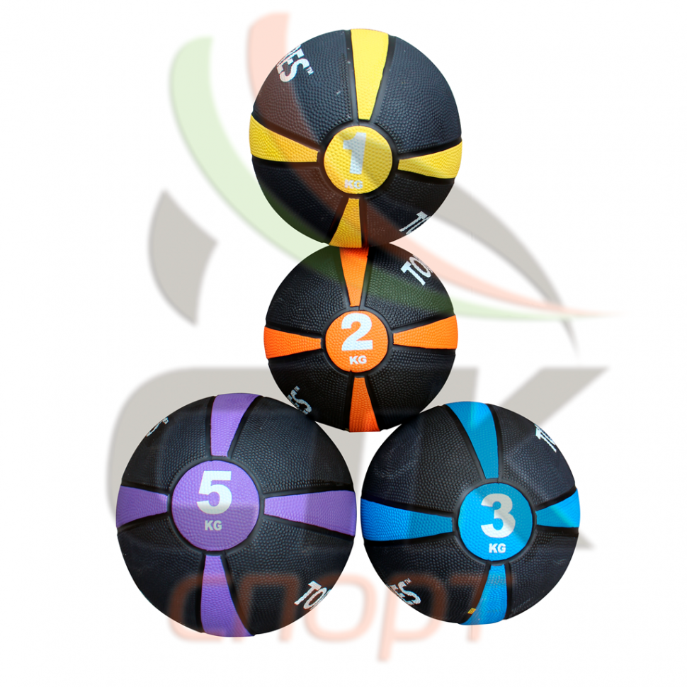 Медицинбол резина 2 кг