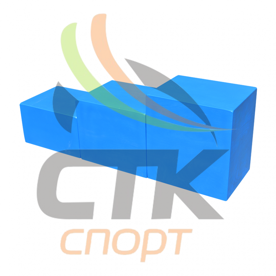 Пьедестал победителей (фанера) разборный