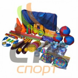 Набор для подвижных игр в сумке 90 предметов
